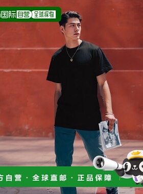 香港直邮DIOR 男士T恤 413J650A0862C989 CO 黑色 短袖T恤迪奥