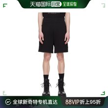 男士 99新未使用 Moncler 盟可睐 黑色抽绳短裤 香港直邮潮奢