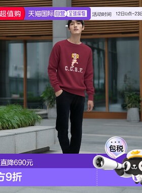 日本直邮WAREHOUSE 男装 C.C.S.F. 半袖圆领卫衣 复古运动风 409-