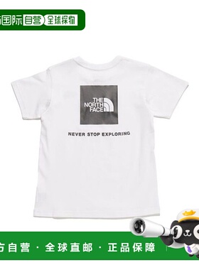 日本直邮THE NORTH FACE-S/S后方徽标T恤（短袖后方徽标T恤（儿童