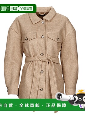 欧洲直邮Only 女士 ONLEMMA FREJA SHACKET OTW 大衣 棕色长袖