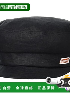 【日本直邮】Coleman科勒曼  鸭舌帽 黑色57~59cm
