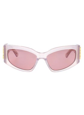 BALENCIAGA 女士眼镜 BB0321S012 SS2025 紫色 BB0321S