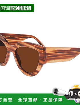 自营Victoria Beckham Acetate Women's Sunglasses - brown 美国