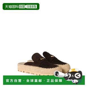 1h可退 香港直邮Miu Miu 缪缪 女士 PANTOFOLE 凉鞋 5D380EF01005