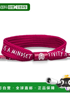 自营 Rastaclat 原创手工组装红色 Positivity Is A Mindset 可调