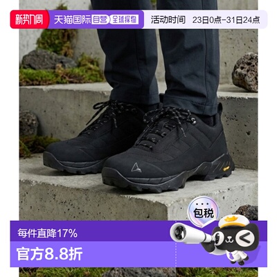 韩国直邮ROA 凯瑟琳娜 (NBUW1394FA229-BLK0001) 低帮登山靴
