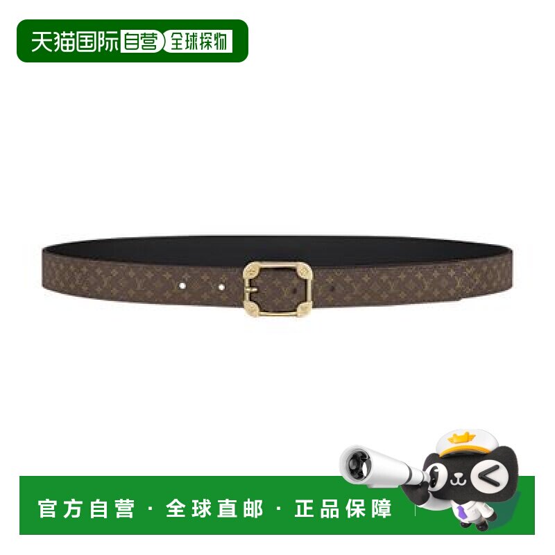 自营1h可退 欧洲直邮LV路易威登 Malletier皮带25毫米时尚情人节图片