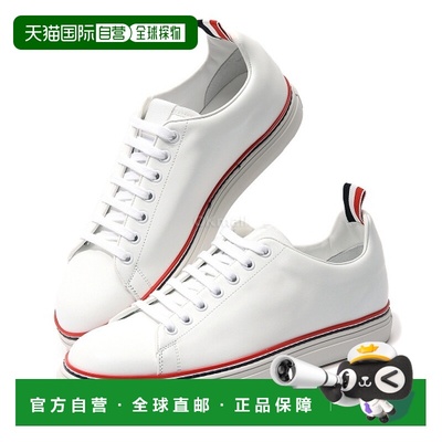 韩国直邮Thom Browne VITELLO 小牛皮网球鞋 (MFD219A 05584 100)