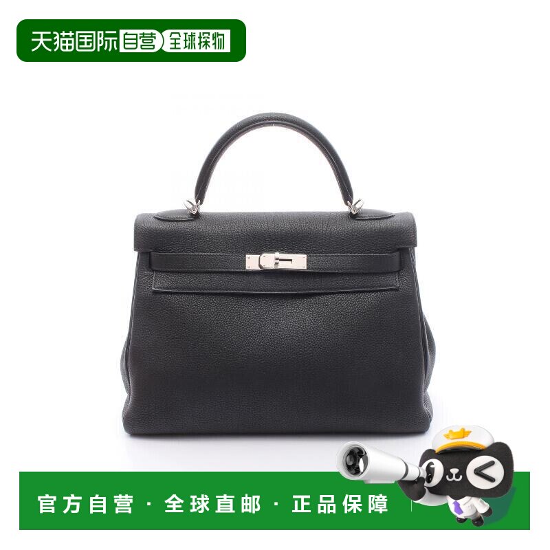 1h可退 日本直邮中古Hermes爱马仕女包A级95新Handbag手包牛皮手
