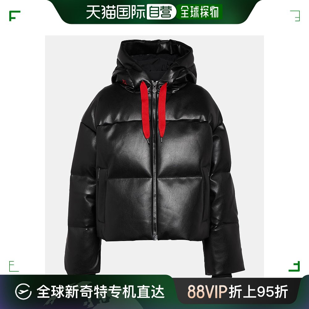 香港直邮潮奢 PERFECT MOMENT 女士Taos faux leather down jacke 户外/登山/野营/旅行用品 滑雪衣 原图主图