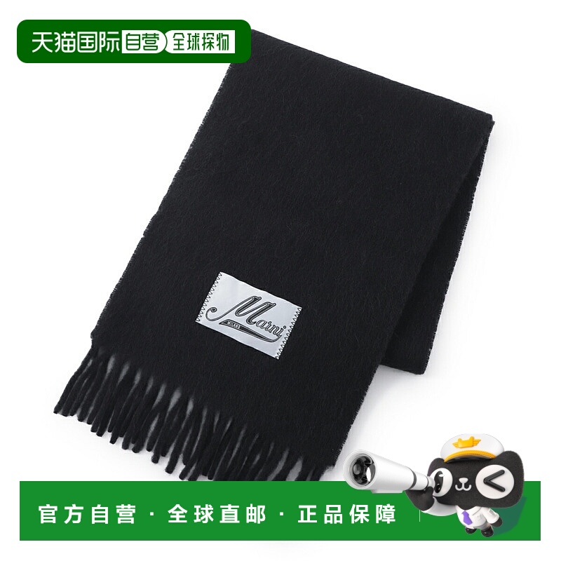 日本直邮MARNI 围巾 黑色 女士 scmc0059y0u tw918 0xn99