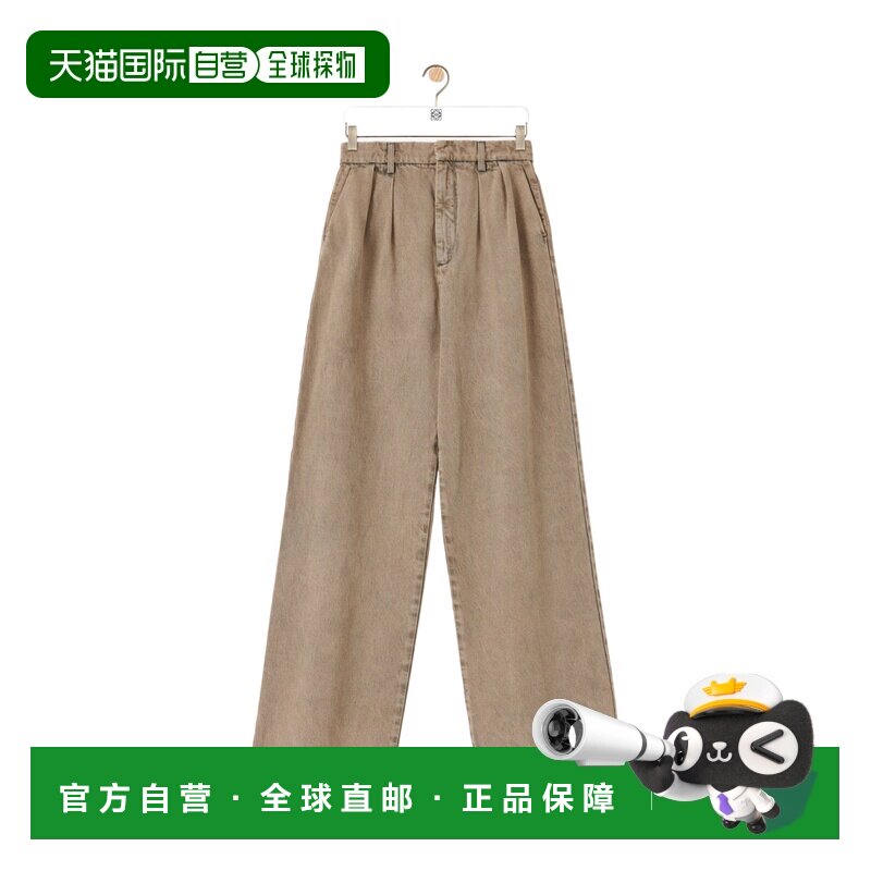 香港直邮LOEWE 女士牛仔裤 S359Y11XCJ2150 AW2025 花色 腰带环牛