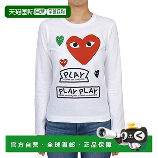 garcons des 女士 上装 1h可退 T恤长袖 韩国直邮comme