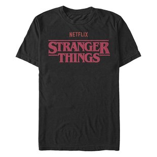 怪奇物语 男士 经典 文字徽标短袖 恤 Fifth Sun