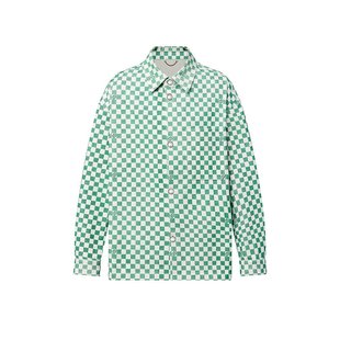 VUITTON 牛仔夹克式 LIGHT DAMIER 男士 衬衫 LOUIS 路易威登