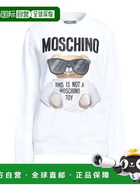 香港直邮Moschino 莫斯奇诺 女士 卫衣 white白色 舒适时尚