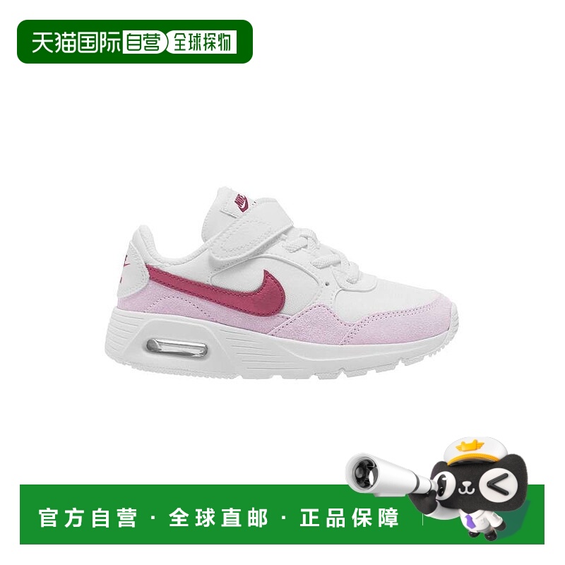 日本直邮Nike 运动鞋Air Max SC PSV 白色/甜美节拍-浅紫色 njp-c