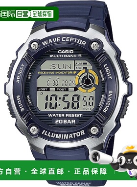 【日本直邮】Casio卡西欧 手表 男式 多功能 蓝色WV-200R-2AJF