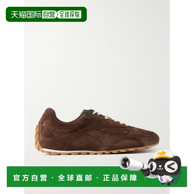 香港直邮潮奢 Bottega Veneta 葆蝶家 男士 Orbit Flash 皮革边绒