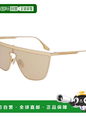 自营Victoria Beckham Metal Women's Sunglasses - gold 美国奥