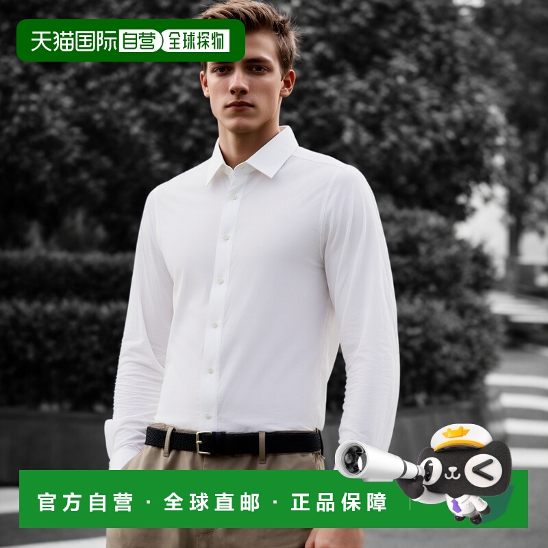 1h可退 香港直邮EMPORIO ARMANI 男士衬衫 8N1CG11JUVZ0100 AW202