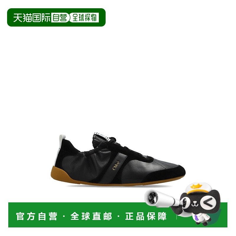 香港直邮CHLOÉ 女士运动鞋 CH26S15RVQ001 SS2026 黑色 Kick运动