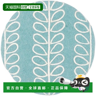 Nepal 厨房花盆架 蓝色 羊毛毡 丸真 手工制作 厚实 日本直邮