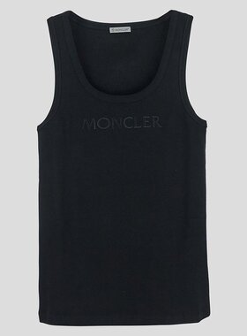 MONCLER 女士背心吊带 8P0000689AK6999 AW2024 黑色