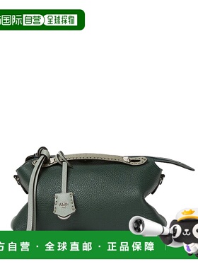 香港直邮FENDI 女士单肩包 8BL155AV1JF1TDY AW2025 绿色 By The