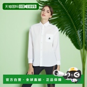 日本直邮GERRY 男女同款 刺绣标志长袖 1h可退 衬衫 GE25SS01