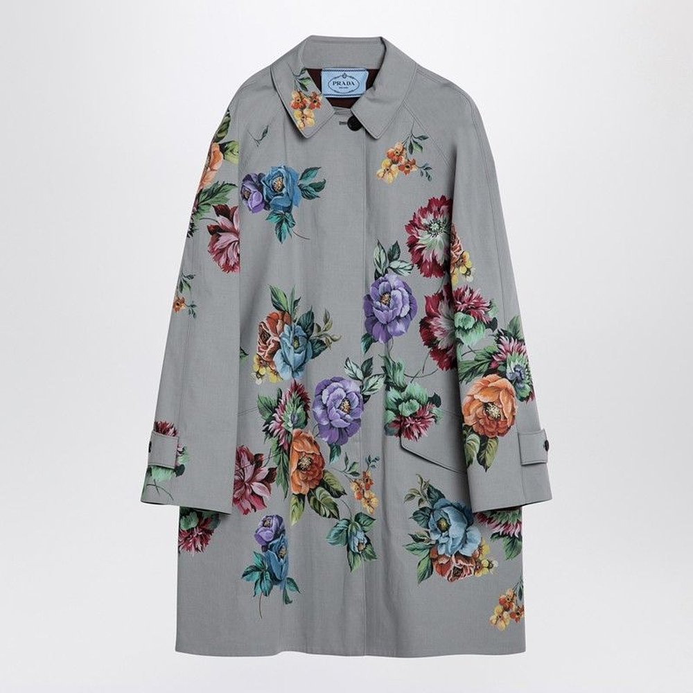 PRADA 女士外套 P658ROOO14ZVF0276 AW2024 银色