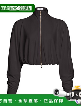 1h可退 香港直邮Alaia 垂褶针织夹克 AA9V1238J077C