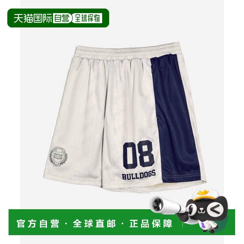韩国直邮YALE [YALE X MVP] EMBLEM SOCCER SHORTS IVORY短裤YD08