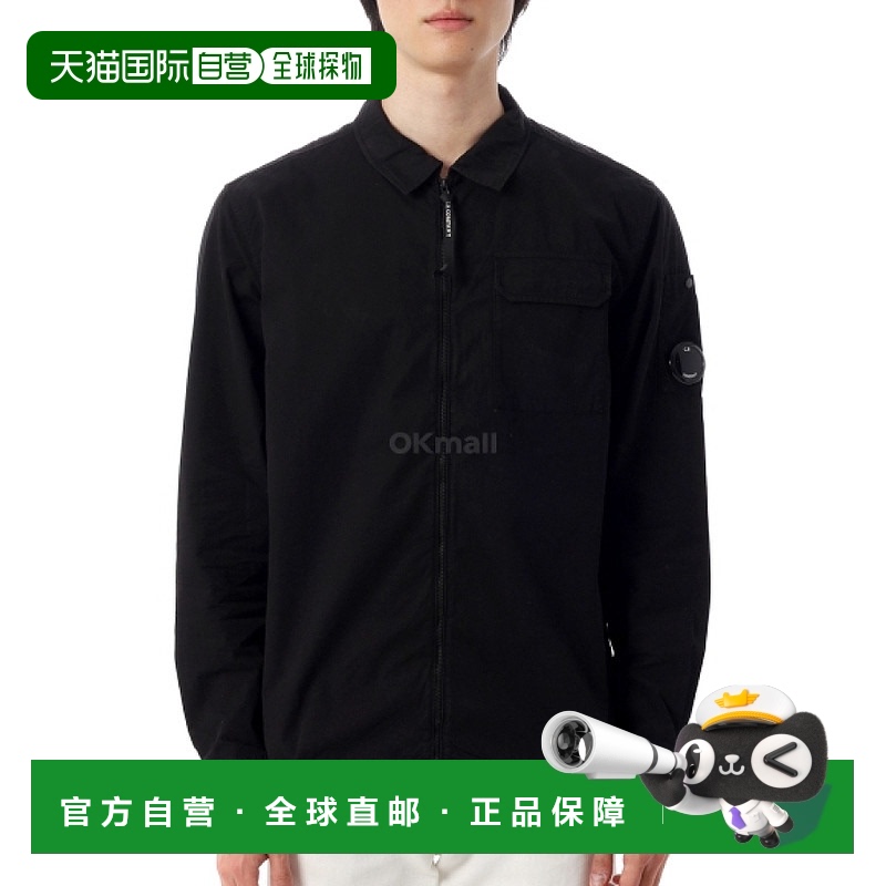 韩国直邮CP COMPANY 有机华达呢拉链外套衬衫 (RCCMOS705A 110143