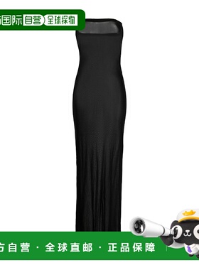 香港直邮Saint Laurent 半透明露肩连衣裙 756812Y76HL纱裙