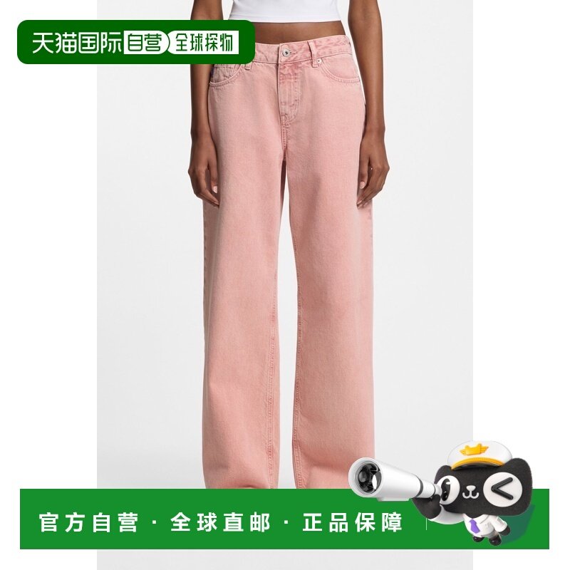 自营欧洲直邮Hugo Boss 女士浅粉色棉纽扣拉链开合牛仔裤,女装/女士精品,牛仔裤,淘宝优惠券,粉丝福利购,淘宝优惠卷