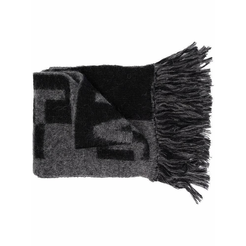 潮奢 Saint Laurent 圣罗兰 女士 羊毛针织围巾 6687973YI68