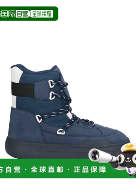 香港直邮moon boot 月亮靴 男士 脚踝靴 blue蓝色 舒适时尚