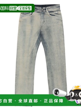 1h可退 香港直邮rick owens 瑞克 欧文斯 DRKSHDW 男士 牛仔长裤