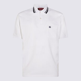 795174XJHHM9000 AW2025 白色 GUCCI Polo衫 T恤 短袖 男士