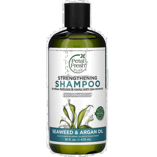 美国直邮Petal Fresh佩特斯洗发水海藻摩洛哥坚果仁油475ml坚果油