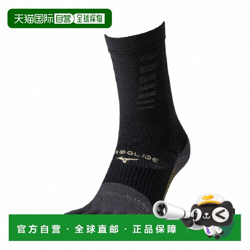 日本直邮Mizuno/美津浓 运动吸汗中筒袜子 男女同款 P2MXC54009
