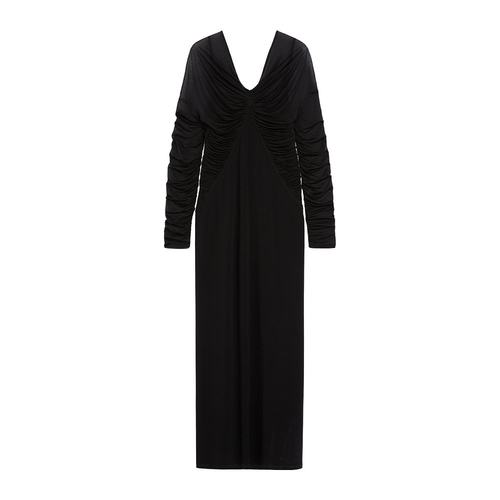 MAX MARA 女士连衣裙 1626095806003 AW2025 黑色 长袖连衣裙