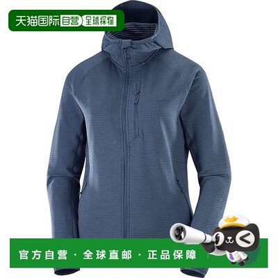 日本直邮SALOMON 女子圆领抓绒 SNTIAL LIGHTWARM HD 夹克 [LC265