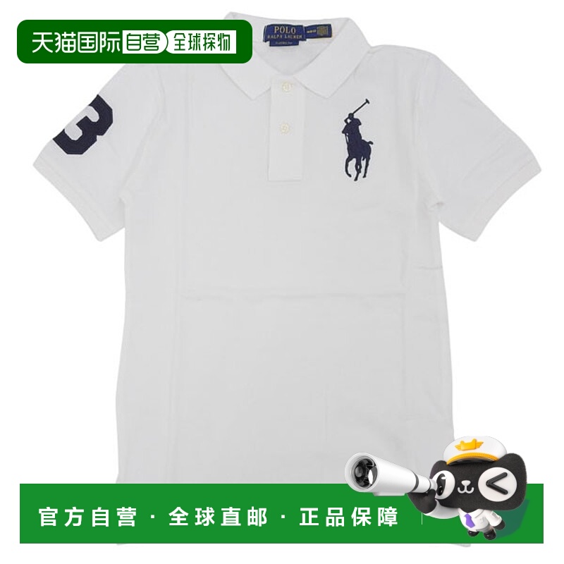 日本直邮Ralph Lauren 服装 男士女士短袖 Polo 衫 L 棉白色 CORE
