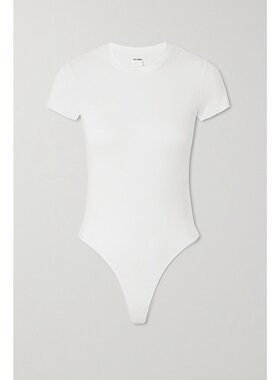 潮奢 RE DONE 女士 弹力棉质平纹布连体衣 48402W9BTBDY