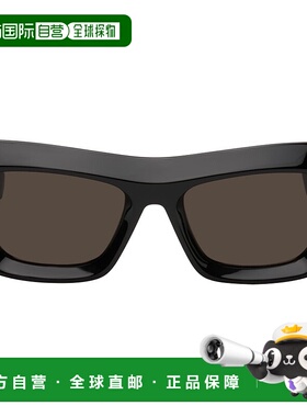 香港直邮1h可退 Bottega Veneta 葆蝶家 女士 黑色太阳镜 BV1283S