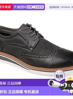 自营 vance co.Vance Warrick Wingtip 德比 - 灰色 美国奥莱直发