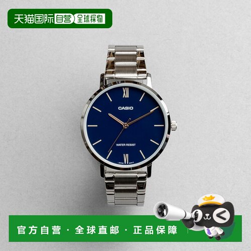 日本直邮CASIO 卡西欧标准款 LTP-VT01D-2B 手表 品牌 女士 儿童